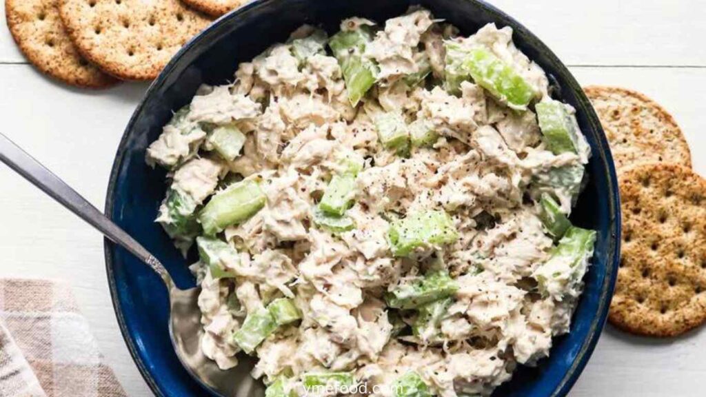 3-Ingredient Creamy Rotisserie Chicken Salad