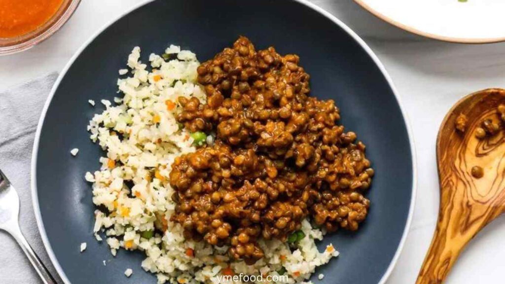 Lentil Curry with Cauliflower Rice